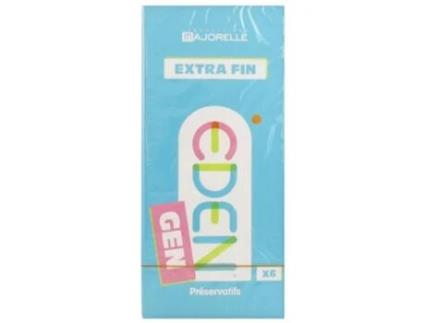 Preservativos Extra Finos 6 EDEN GEN