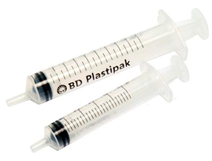 Seringa Luer Plastipack de Três Peças 100 Unidades 2Ml HERBI FEET