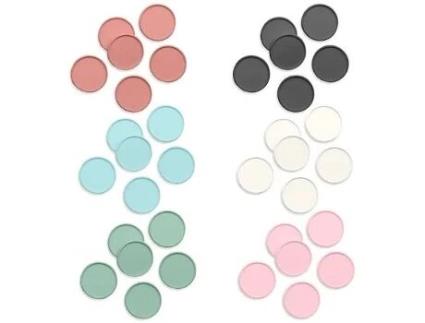 54 Discos de Encadernação 6 Cores Youdoit