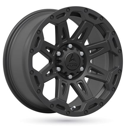 Jante de alumínio american elite wheels eagle 9x18 5x127 etpreto mate