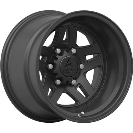 Jante de alumínio american elite wheels champion 10x16 6x139.7 etpreto mate