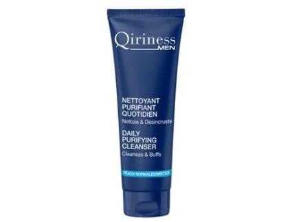 Homens QIRINESS puryfing diário Cleanser-limpeza gel esfoliante para o rosto 125ml