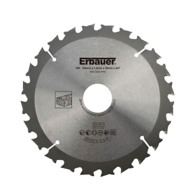 Disco de corte grosso ø 165 mm erbauer