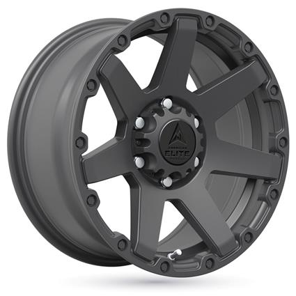 Jante de alumínio american elite wheels peacemaker 9x17 6x139.7 etpreto mate