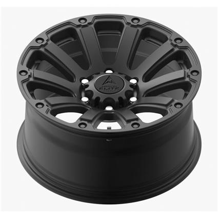 Jante de alumínio american elite wheels defender 9x17 6x139.7 etpreto mate