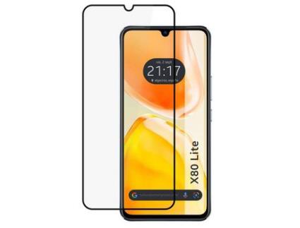Película Vidro Temperado Completo 5D Full Glue Negro Vivo X80 Lite 5G Vidrio TUMUNDOSMARTPHONE
