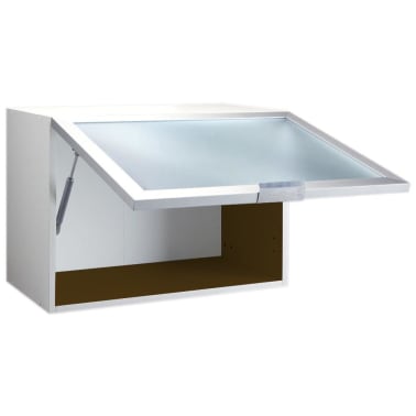 Vitrine alumínio 70 x 40 cm