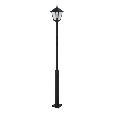 Candeeiro Exterior Preto 200 cm Carpia