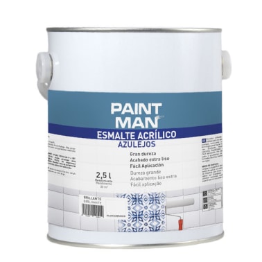 Esmalte azulejos branco brilho 2,5l