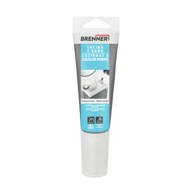 Vedante para casas de banho e cozinhas de 100 ml transparente Brenner