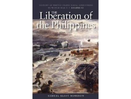 Livro liberation of the philippines: luzon, midanao, visayas, 1944-1945 de samuel eliot morison (inglês)