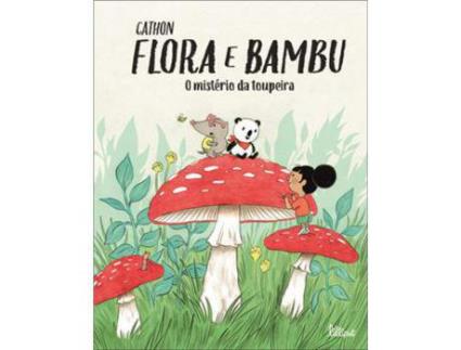 Livro Flora e Bambu - Livro 3: O mistério da toupeira de Cathon ( Português )