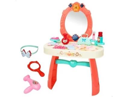 Cómoda para Crianças com Luz e Som Inclui Acessórios de Beleza COLORBABY
