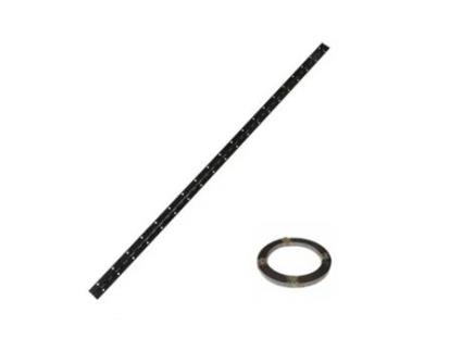 Rolo 5M /25M Dobradiça para Piano Acabamento Preto Rolo 25 Metros Dobradiça para Piano 20X0,7Mm DUVER