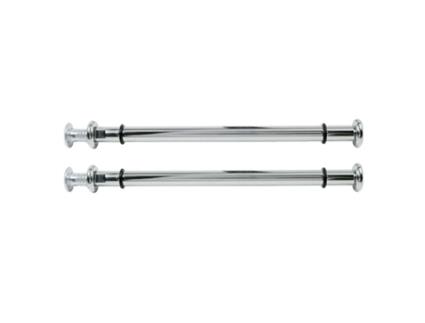 Conjunto de Suportes com Porca para Vidro Max.20Cm 2Uns Profundidade P/Prateleiras 20Cms CIEFFE