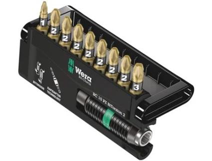 Caixas De Bits Bit-Check 10 Peças Bitorsion 2 WERA 05347153001