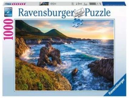 Puzzle RAVENSBURGER Big Sur Sunset 1000 Peças Panorâmico