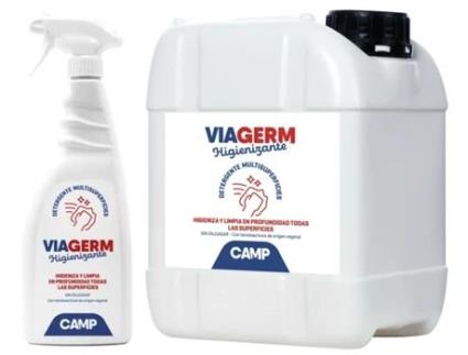 Camp-3029-005-Detergente Sanitizante Multisuperfícies Viagerm Em Embalagem De 5000 Ml