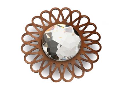 Cabo Zamak Crakovia Acabamento Bronze Distância 64 ZAVINNA