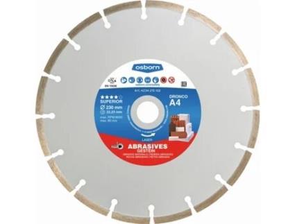 Dronco-A4-350-Disco Diamantado Superior Materiais Abrasivos A4 (Anteriormente Lt76) Ø 350 Mm