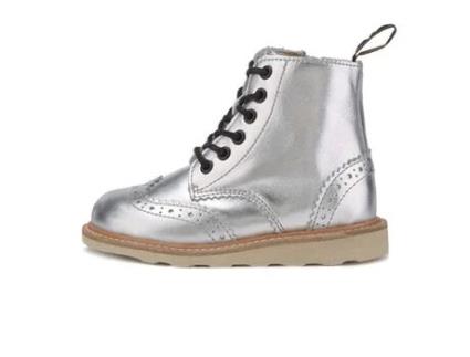 Botas de Criança YOUNG SOLES Sidney Pele Prateado (33)