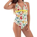 Fatos de banho Bañador Estampado  Multicolor Disponível em tamanho para senhora. 80B,85B,90B,95B.Mulher > Roupas > Roupa de praia
