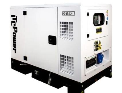 Itcpower Dg11Ksem Grupo Eletrogénio Insonorizado Itcpower Monofásico  11 Kw ITC POWER