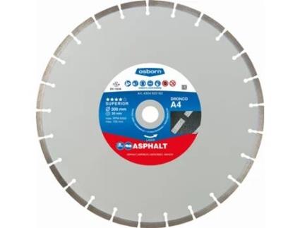 Dronco-A4Asphalt-350-Lâmina Diamantada Superior A4 Asfalto (Antes A2) Ø 350 Mm