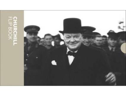 Livro churchill flip book de imperial war museums (inglês)