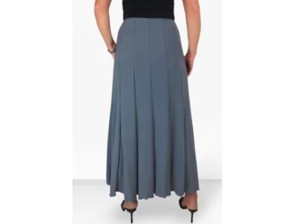 Saia de Mulher PAULO DUE Stretch Long Maxi Cinzento (42/44)