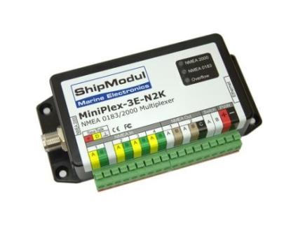Multiplexer versão Ethernet ShipModul Miniplex-3E-N2K