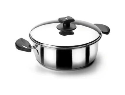 Caçarola Redonda LACOR Nova Ladycor D,22 Cm