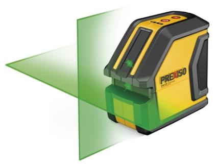 PREXISO-8250388-Plc15G Nível De Laser Cruzado Verde Autonivelante