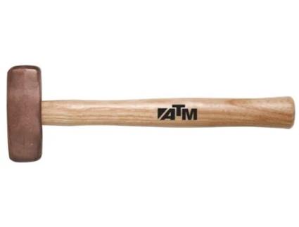 ATM Hammers-A702-Martelo De Cobre Sem Brilho 1000 Grs