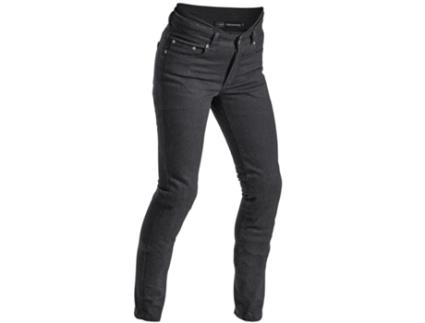 Calças de Mulher HALVARSSONS Motociclista Nyberg Ganga Preto (44)