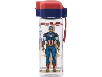 Garrafa com Fecho 550Ml Avengers Invincible Force