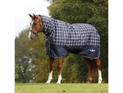 Tapete para Cavalos de Exterior com Cobertura de Pescoço Amovível WEATHERBEETA Saxon Defiant 600D Combo 300G