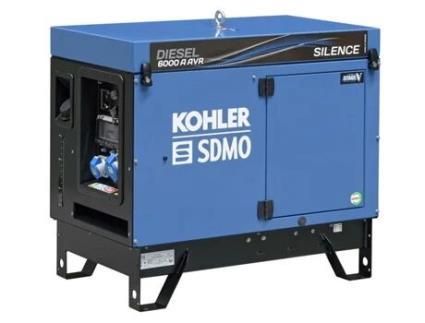 KHOLER Diesel 6000Asilavrc5 Grupo Mono Diesel à Prova de Som