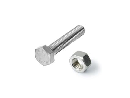 Pack de 13 Parafusos de Cabeça Sextavada com Porcas Ø6X16Mm YULIANG TOOLS