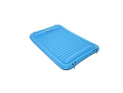 Ótima Plataforma Da 269X183X25.5 Cm 4 Pessoas com Travesseiros Azuis BESTWAY