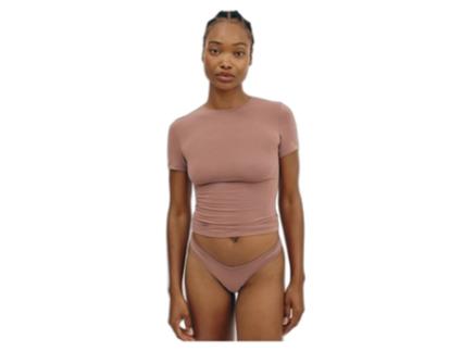 T-Shirt de Mulher ORGANIC BASICS Flex Rosa (M)