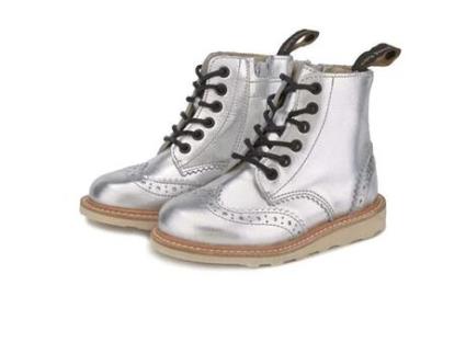 Botas de Criança YOUNG SOLES Sidney Pele Prateado (30)