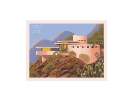 Cartaz de Edição Limitada em Digigrafia PLAKAT Norman Lykes House
