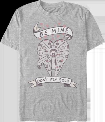 T-Shirt Unissexo DEEPSTONE Don'T Fly Solo Star Wars Urze Atlética M