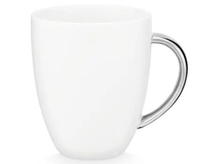 Caneca VTWONEN Branco Prata 250Ml