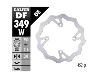 Disco de Travão Dianteiro Fixo para Motociclos GALFER Wave