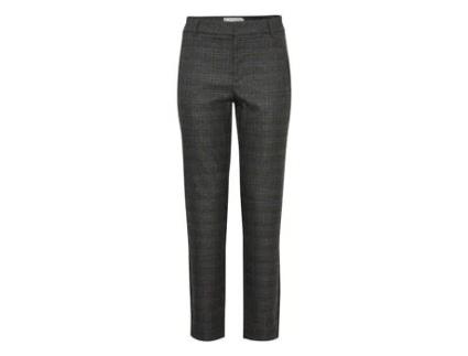 Calças de Mulher PULZ JEANS Bindy Check Cinzento (44)