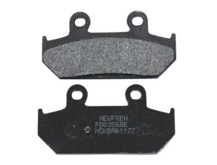 Pastilha de Travão Traseira para Motociclos NEWFREN Suzuki 400 Burgman 2007 650 Burgman 2002