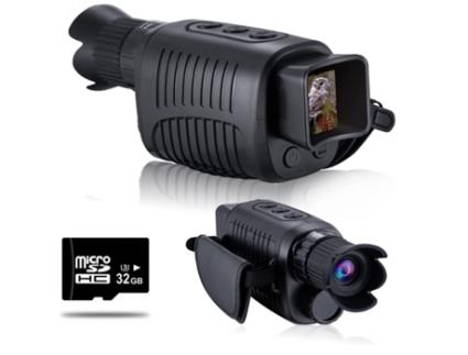 Binóculos ENKERS de Visão Noturna 2K Full HD Preto
