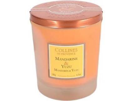 Vela Perfumada COLLINES DE PROVENCE Duos Mandarin Yuzu 180Gr